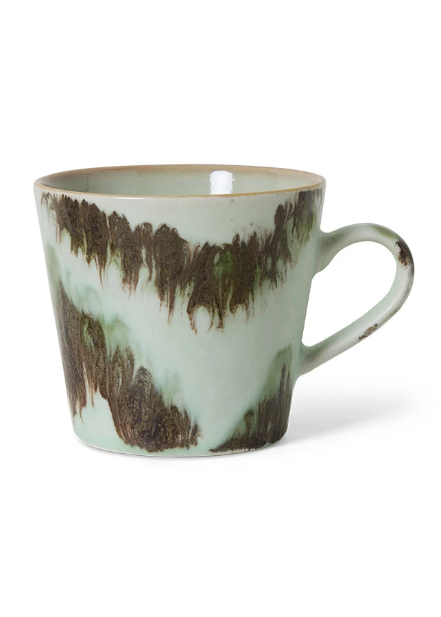 70s Ceramics: Cappuccino Mug - various glazes