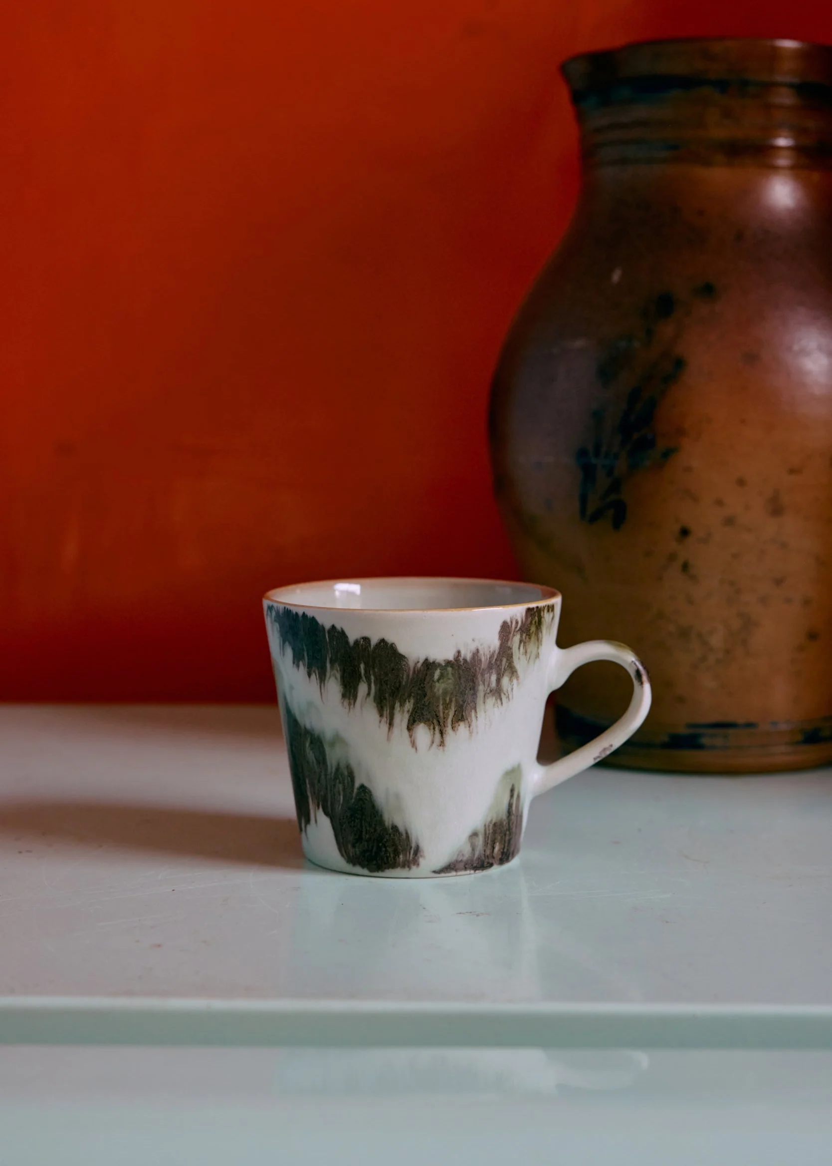 70s Ceramics: Cappuccino Mug - various glazes - Image 5