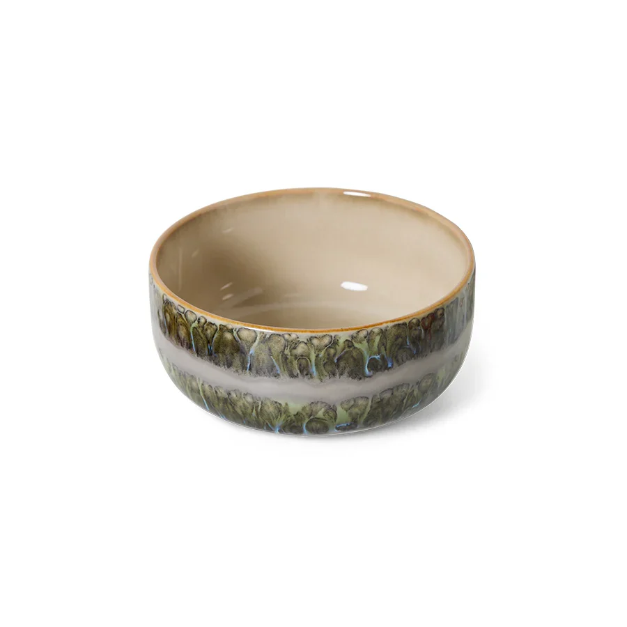70s Ceramics: Dessert Bowls - various glazes - Image 11