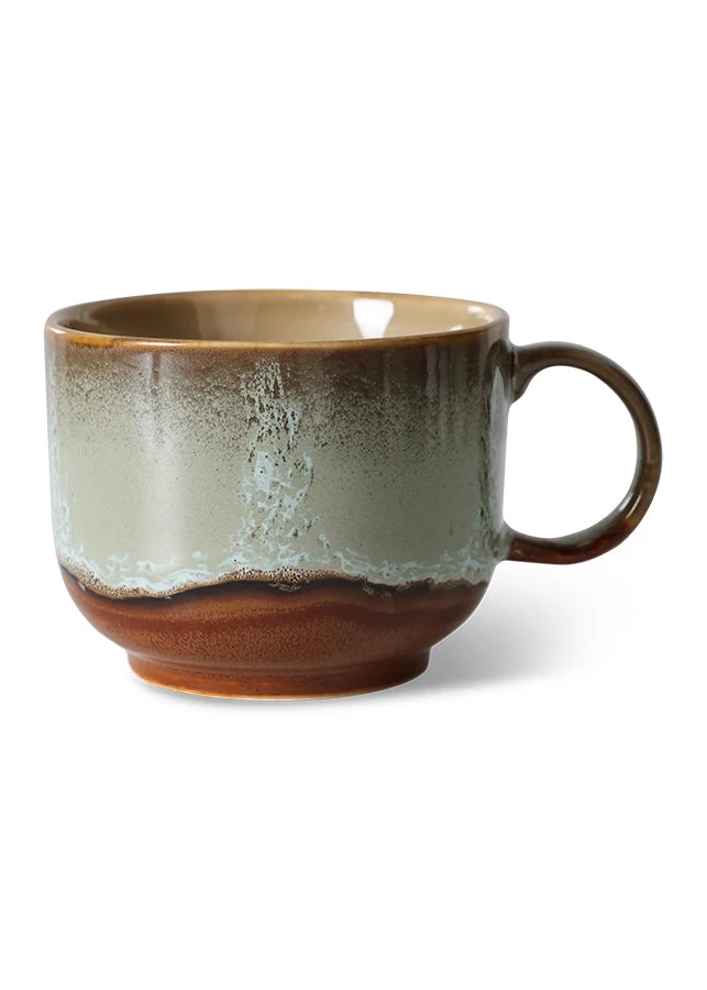 70s Ceramics: Tea Cup - various glazes