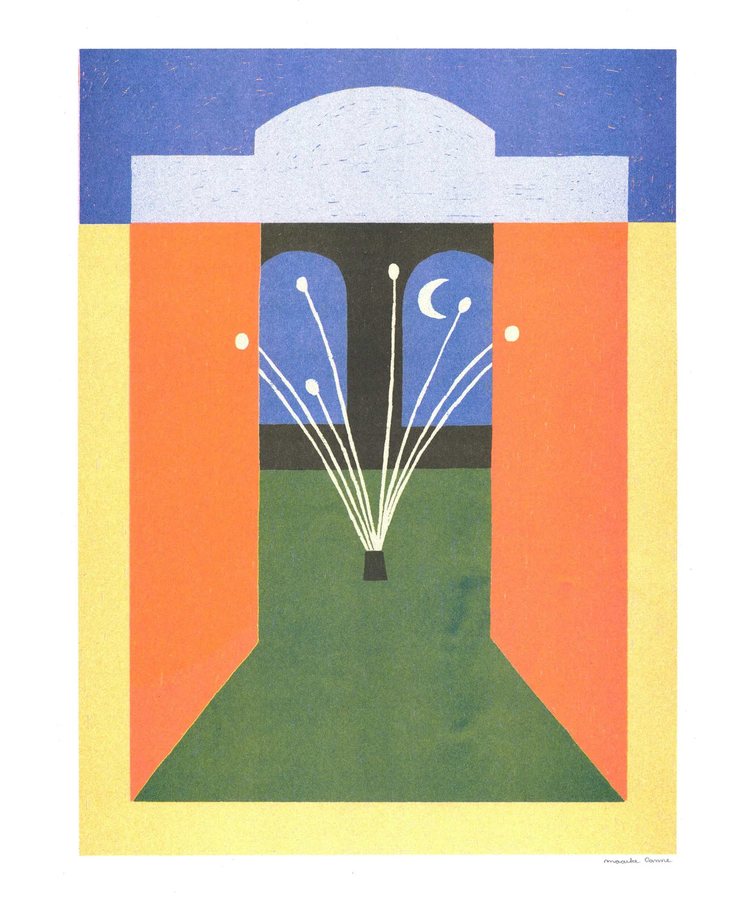 'Alhambra' Risograph Print - Image 2