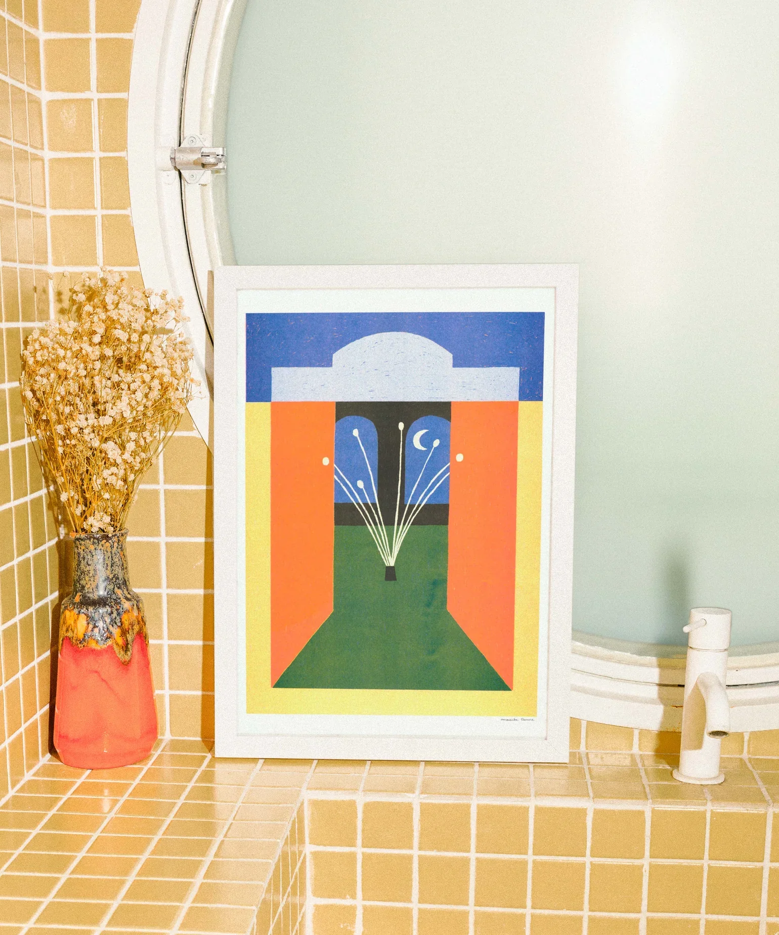 'Alhambra' Risograph Print - Image 3
