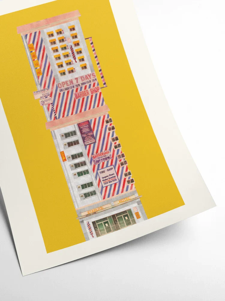 'Barbershop' Art Print - Image 2