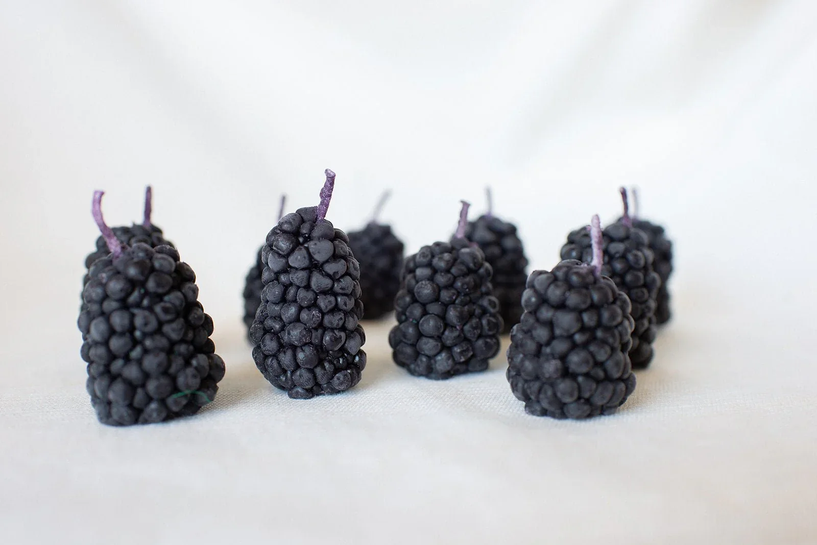Blackberry Beeswax Birthday Candles - Image 2