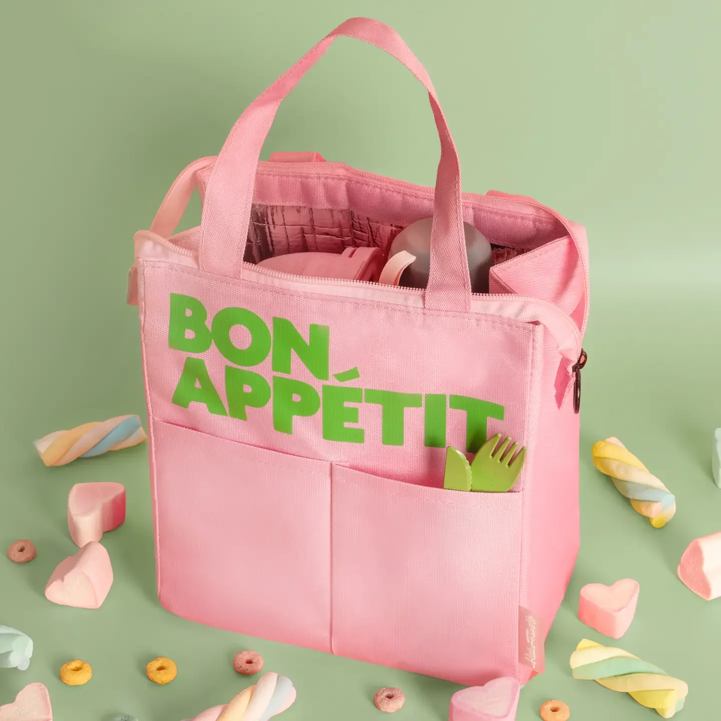 Bon Appétit Lunch Bag - various colours - Image 5