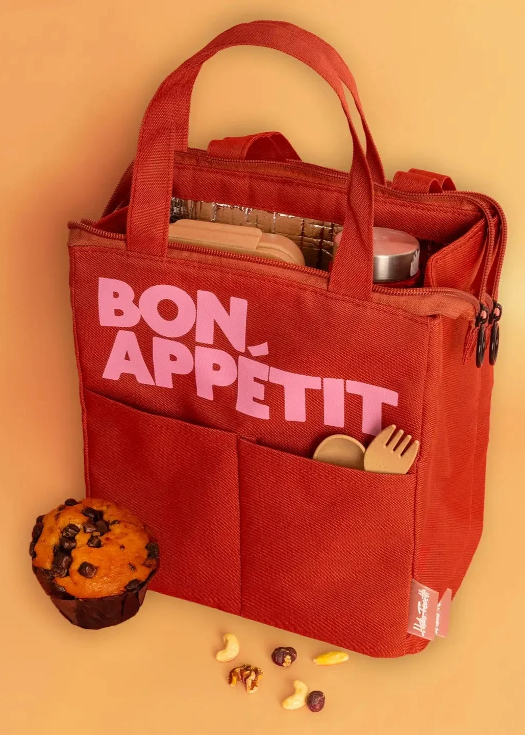 Bon Appétit Lunch Bag - various colours - Image 7