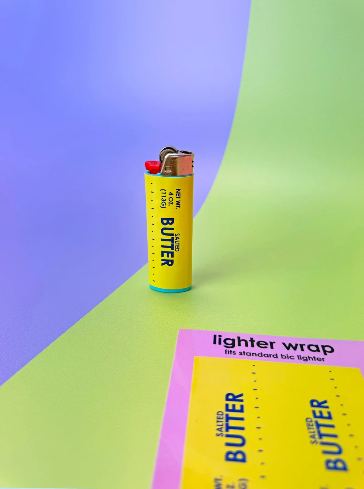 Butter Lighter Wrapper.