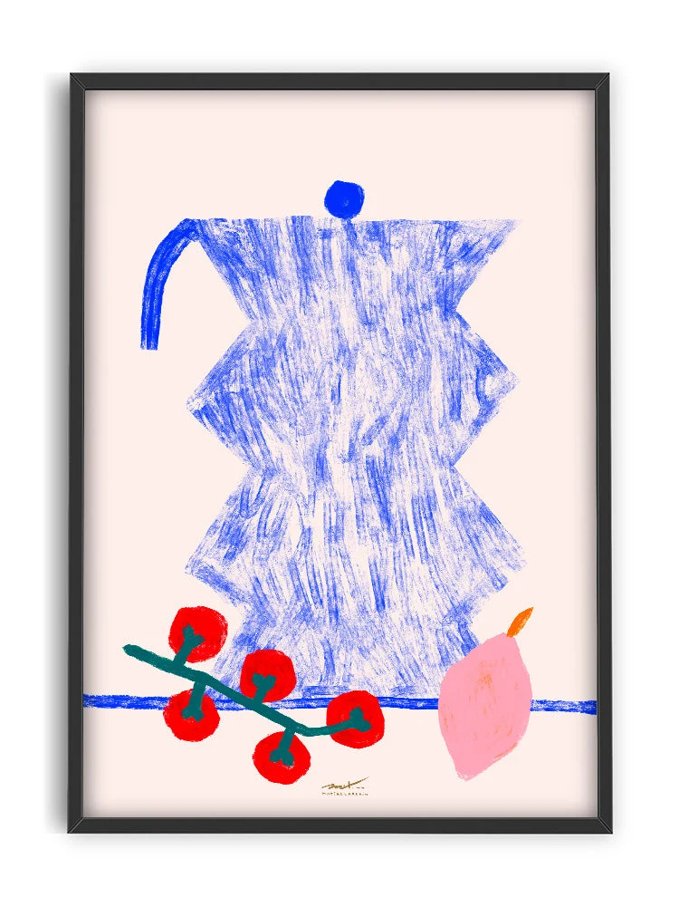'Cafetiére I' Art Print - Image 3