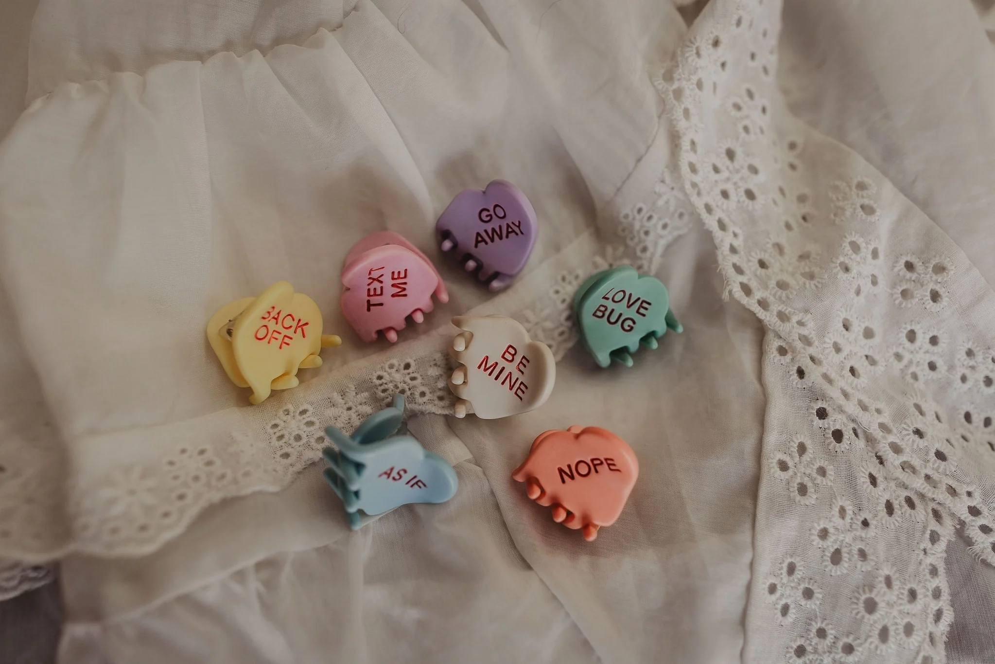 Candy Heart Clips - Sweet or Sour - Image 3