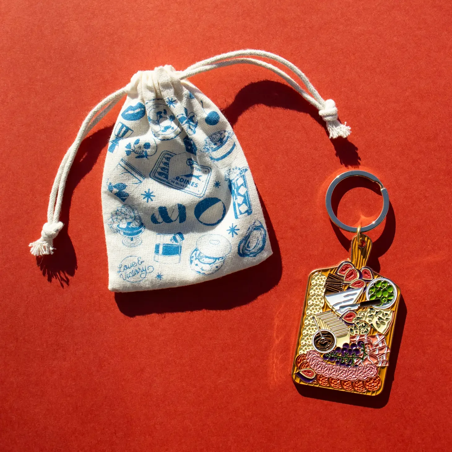 Charcuterie Board Keyring - Image 2