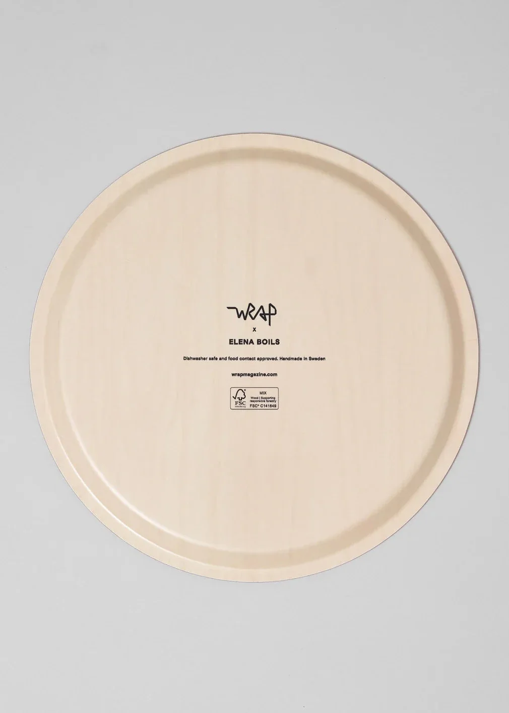 Cherries - Large Round Plywood Tray - Image 4