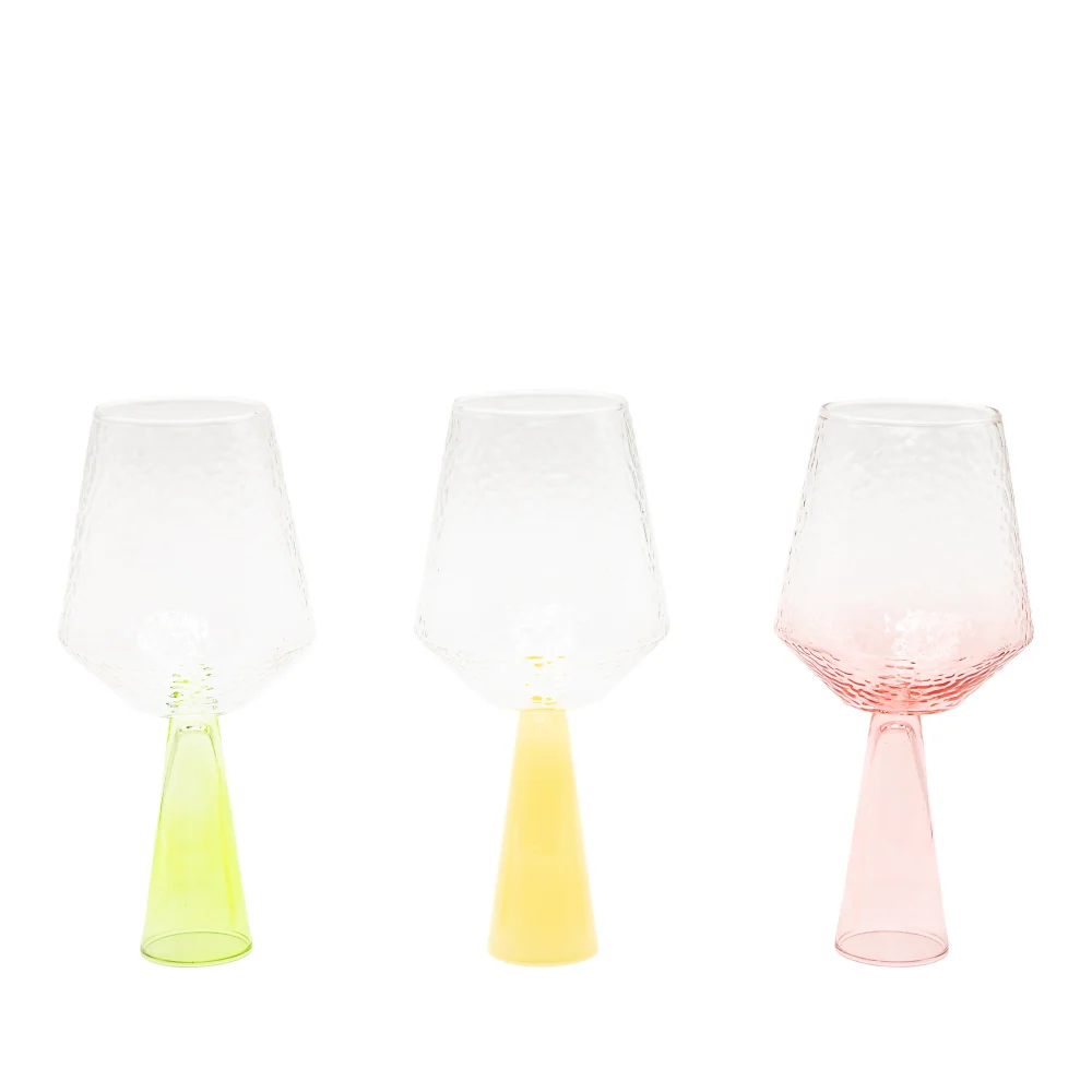 Claude Wine Glasses - Green - Image 3