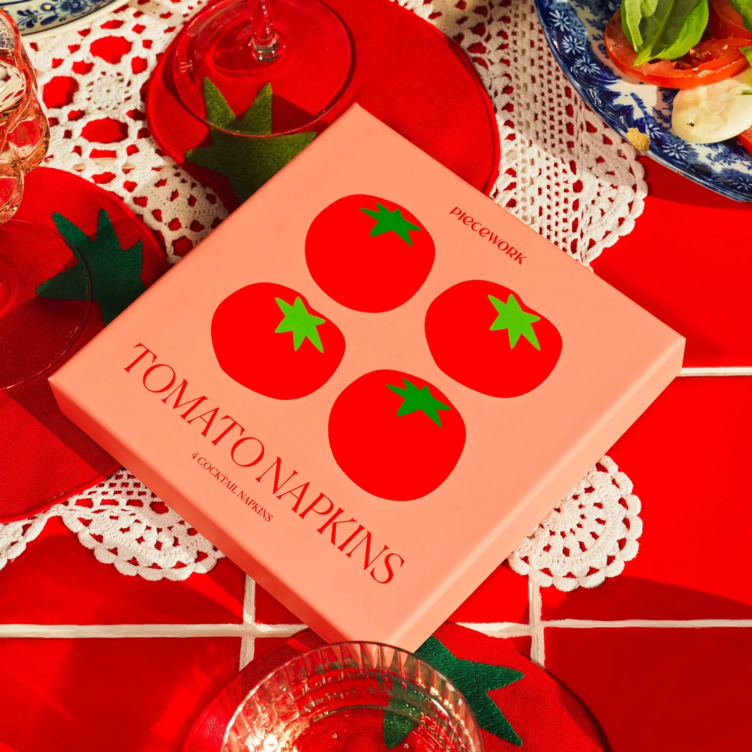 Cocktail Napkins set of 4 - various designs - Image 9