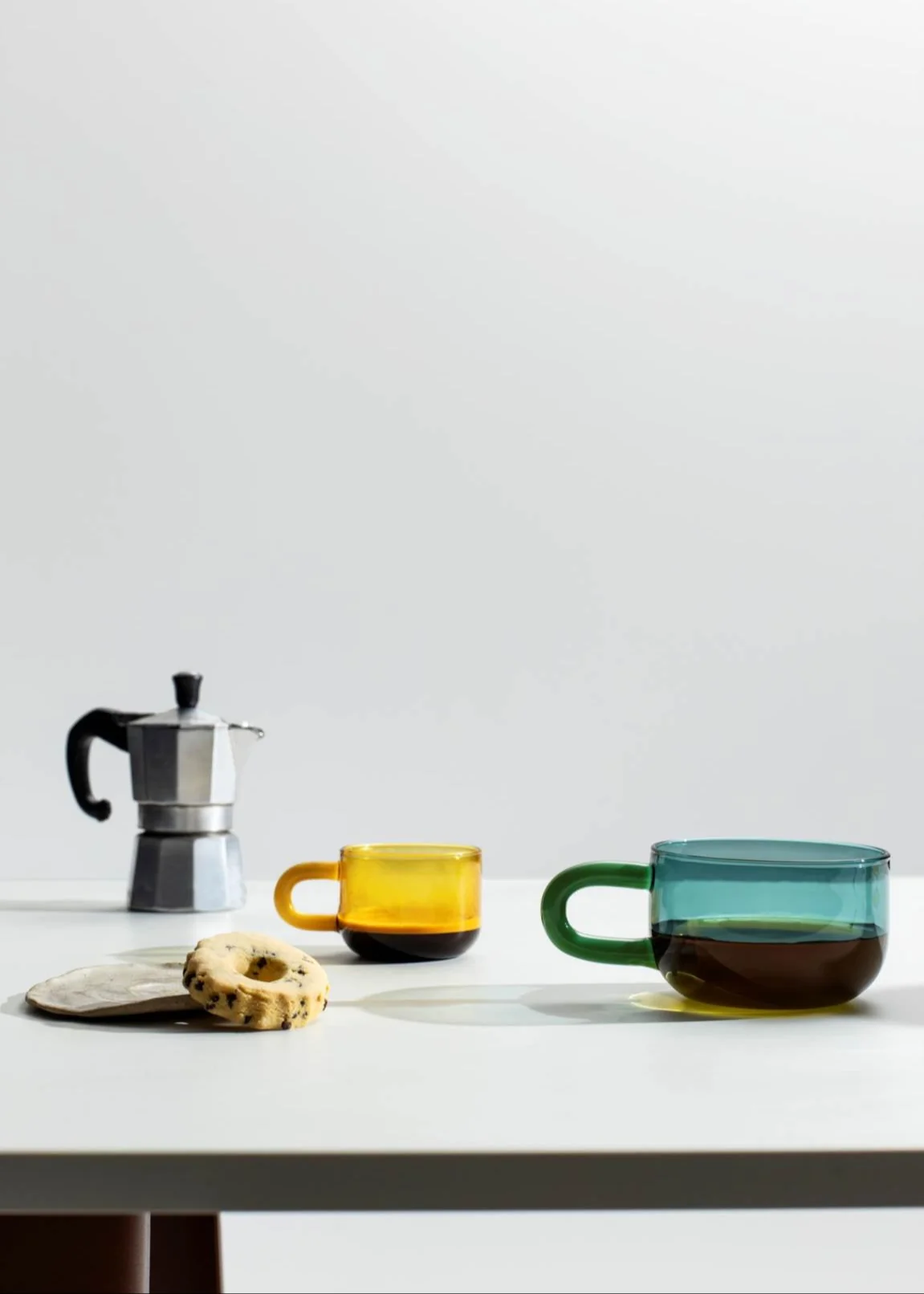 COFFEE&T Double Walled Glass Mug - various sizes and colours - Image 3