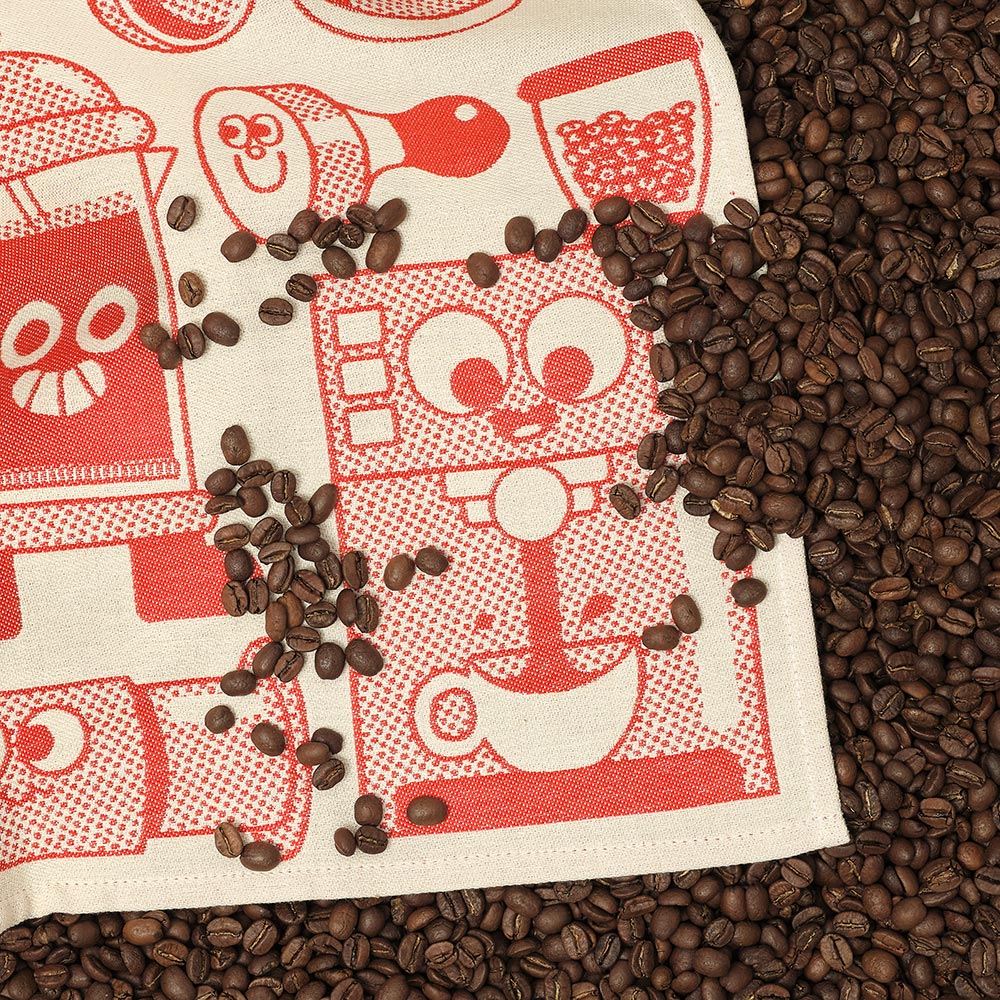 Coffee Time Tea Towel - Image 5