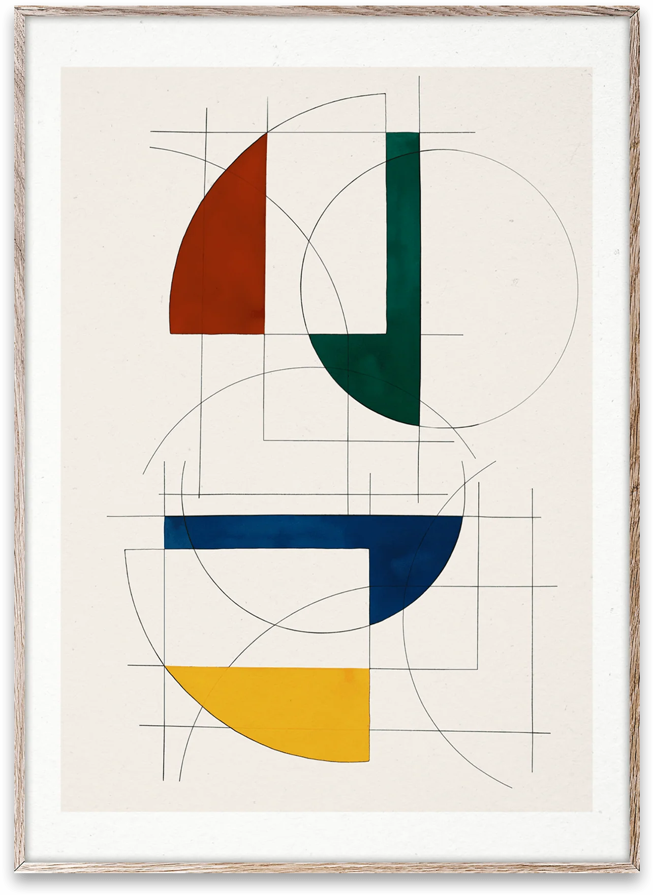 'Constructions 01' Art Print