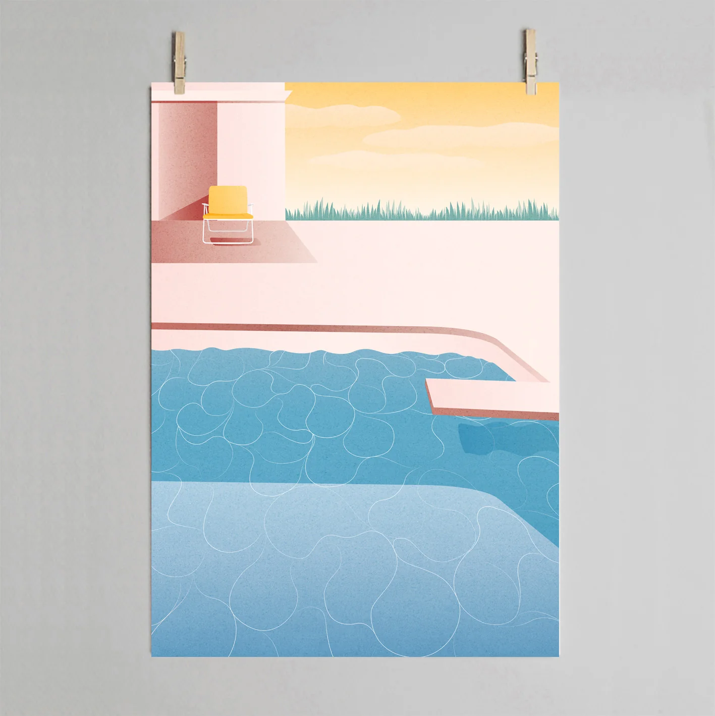 ‘Dive’ Art Print - Image 3