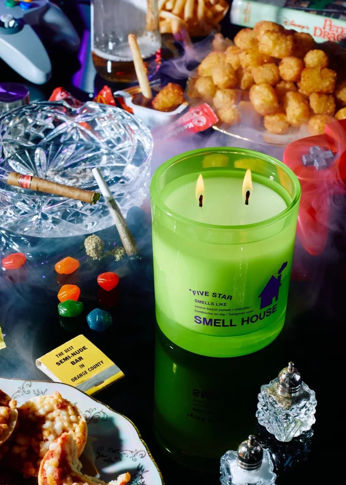 FIVE STAR - Two candle sizes & air freshener available