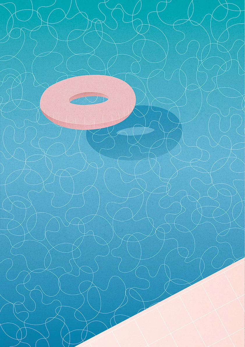 ‘Float’ Art Print
