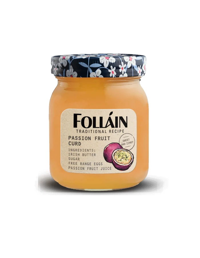 Folláin Traditional Recipe Passion Fruit Curd