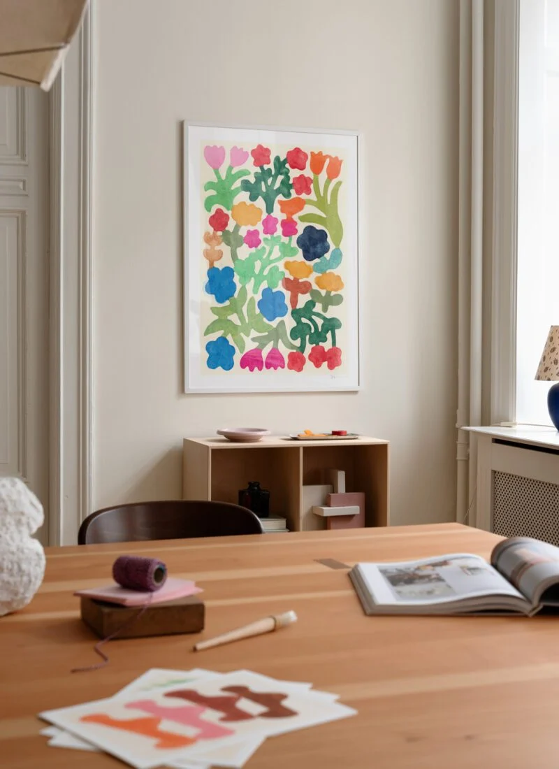 'Garden in Movement' Art Print - Image 2