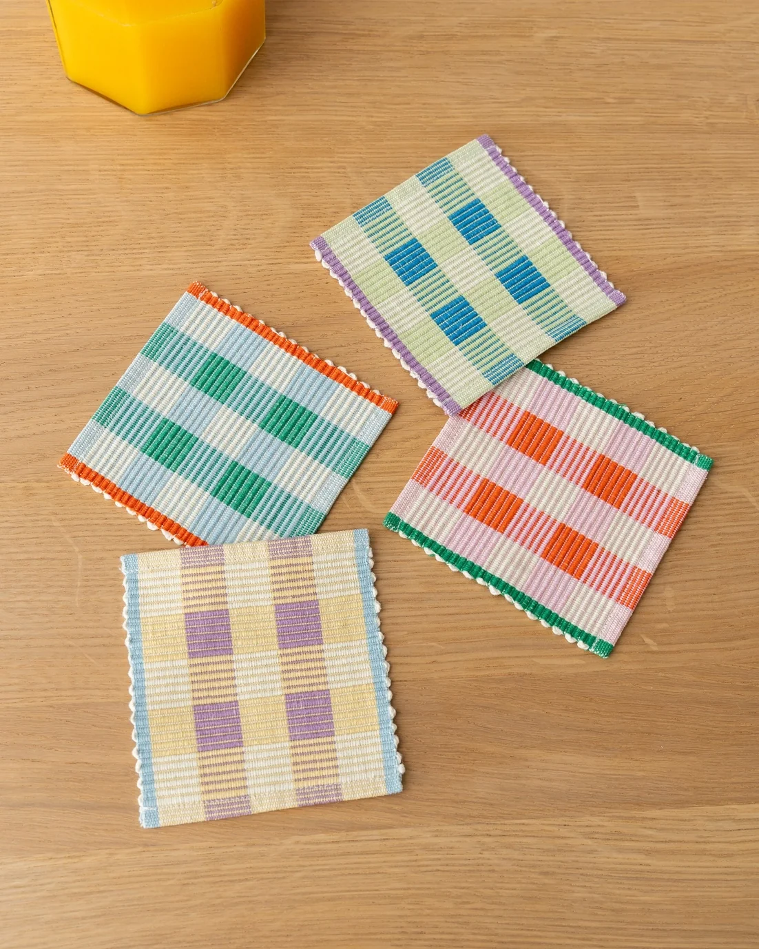 Gingham Coaster - Set of 4 - Image 3