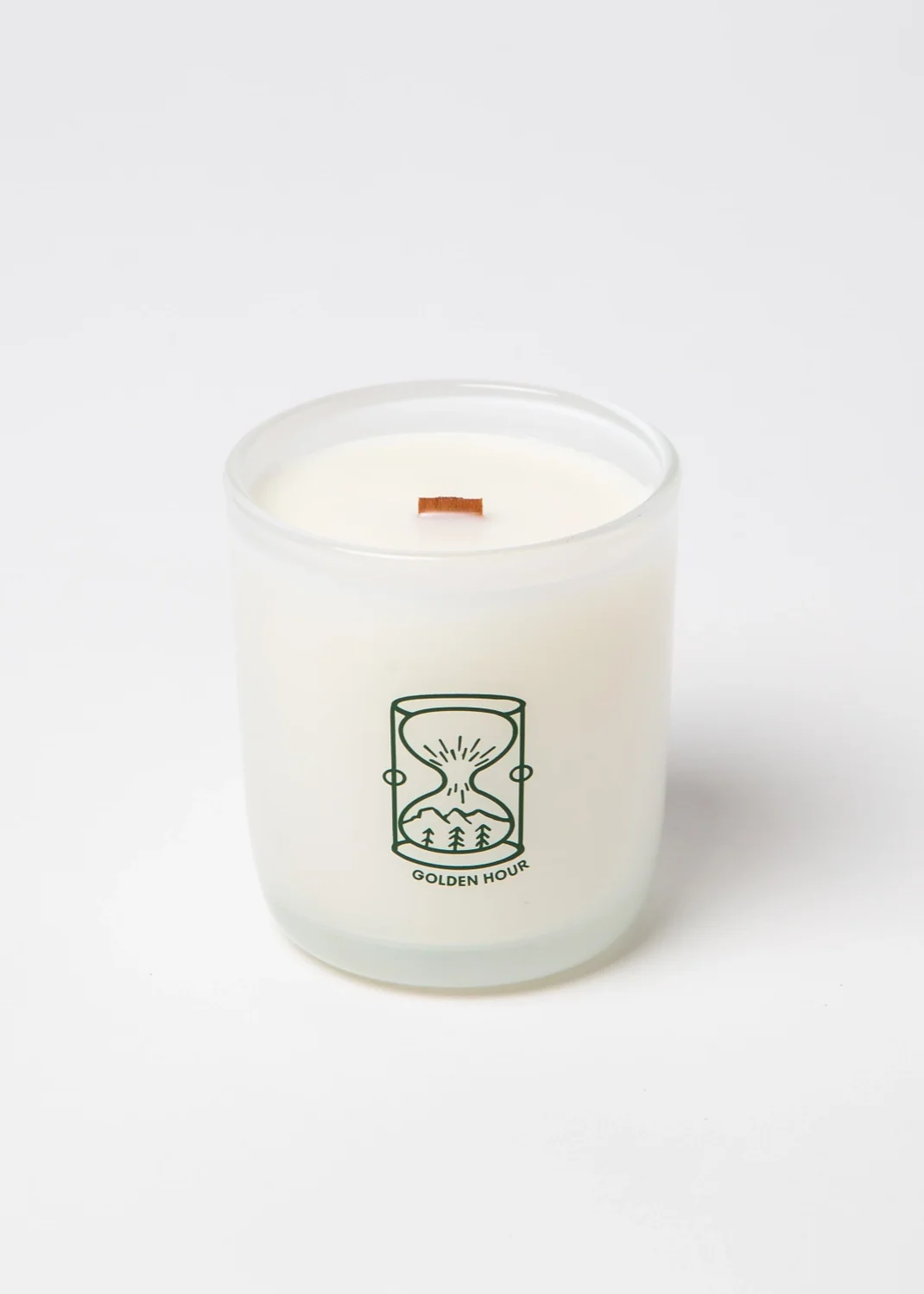 Golden Hour - Cashmere, Cedarwood Coconut Soy 8oz Candle - Image 3