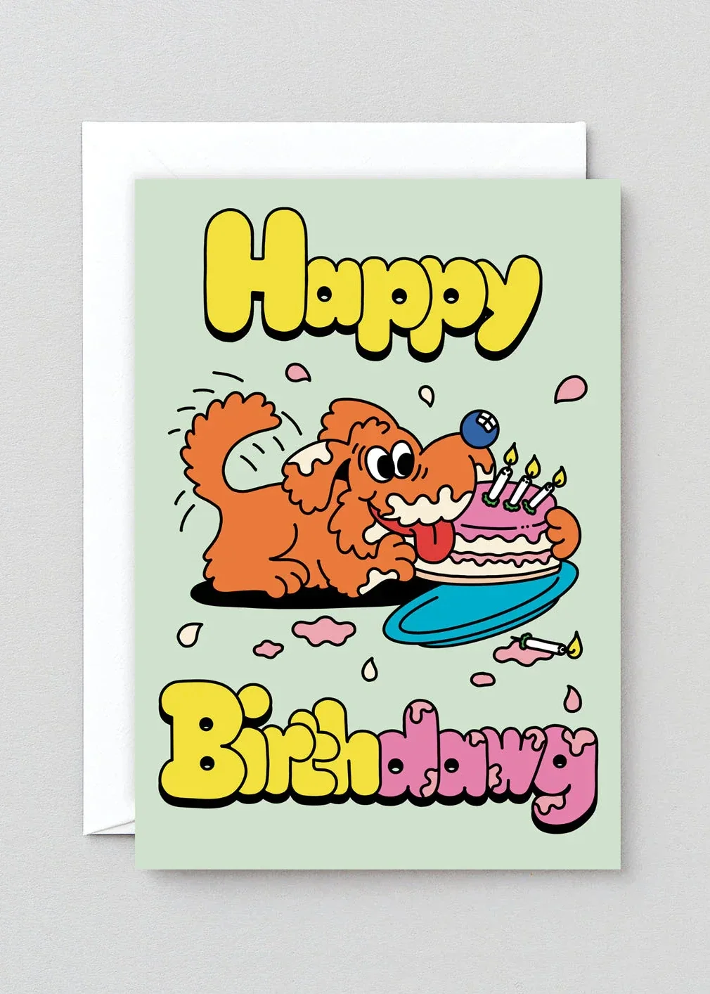 Happy Birthdawg Greetings Card