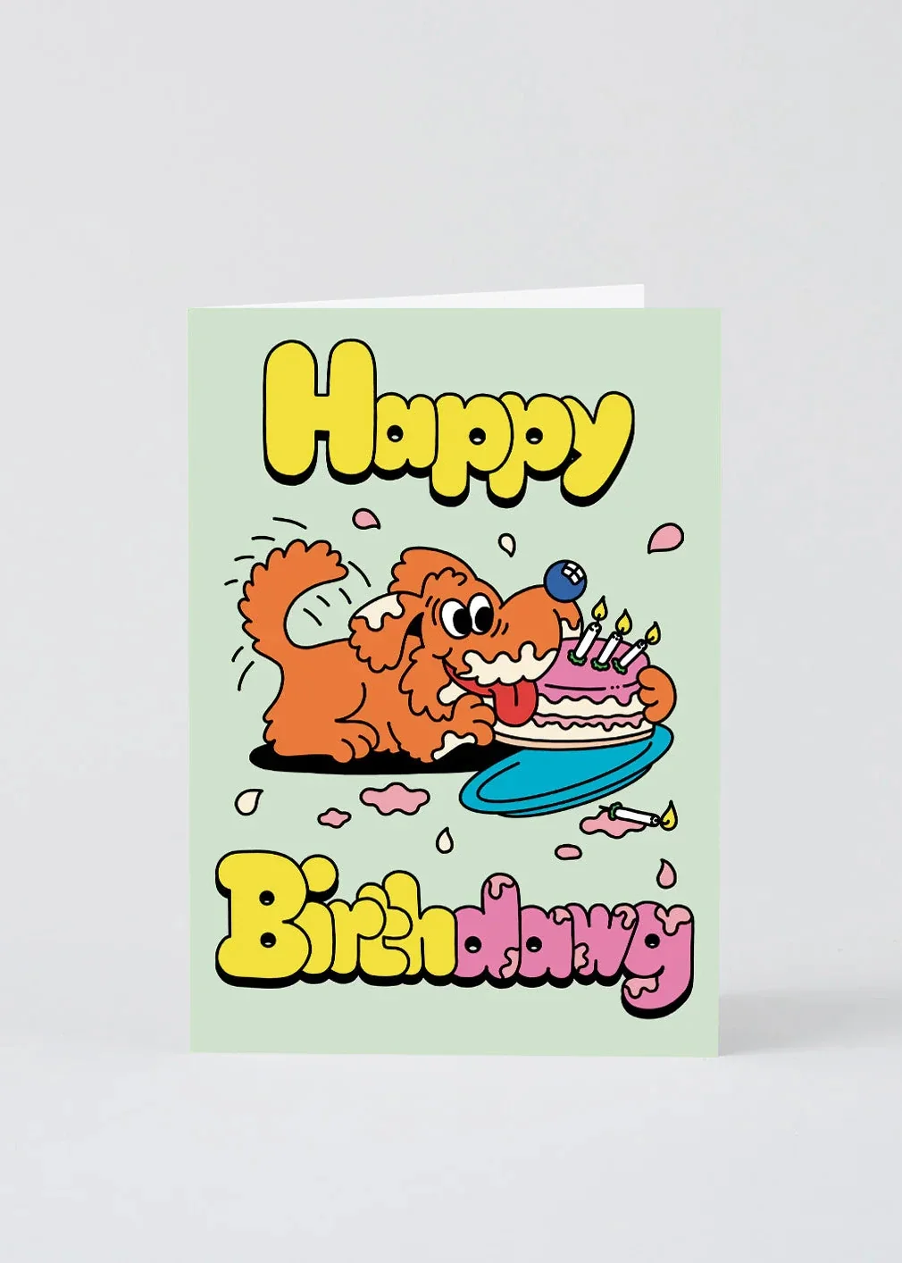 Happy Birthdawg Greetings Card - Image 2