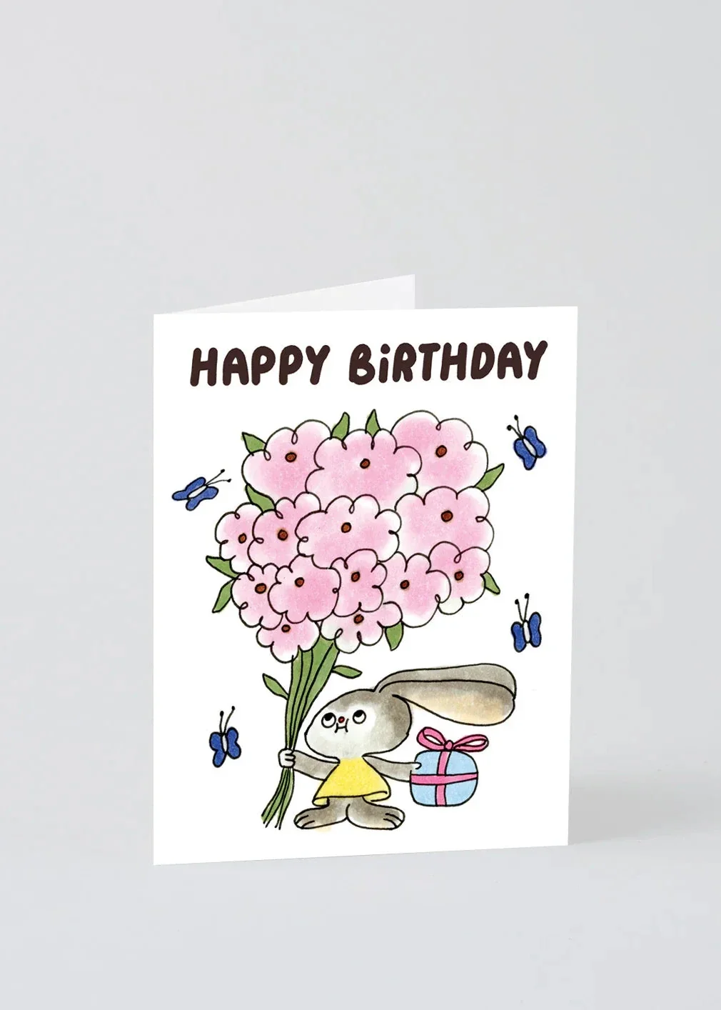 Happy Birthday Rabbit Greetings Card - Image 2