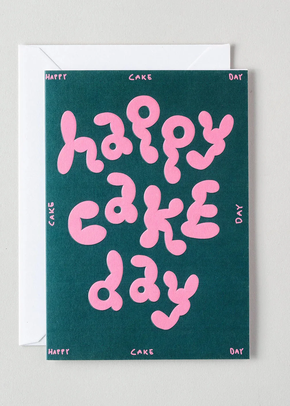 Happy Cake Day Greetings Card