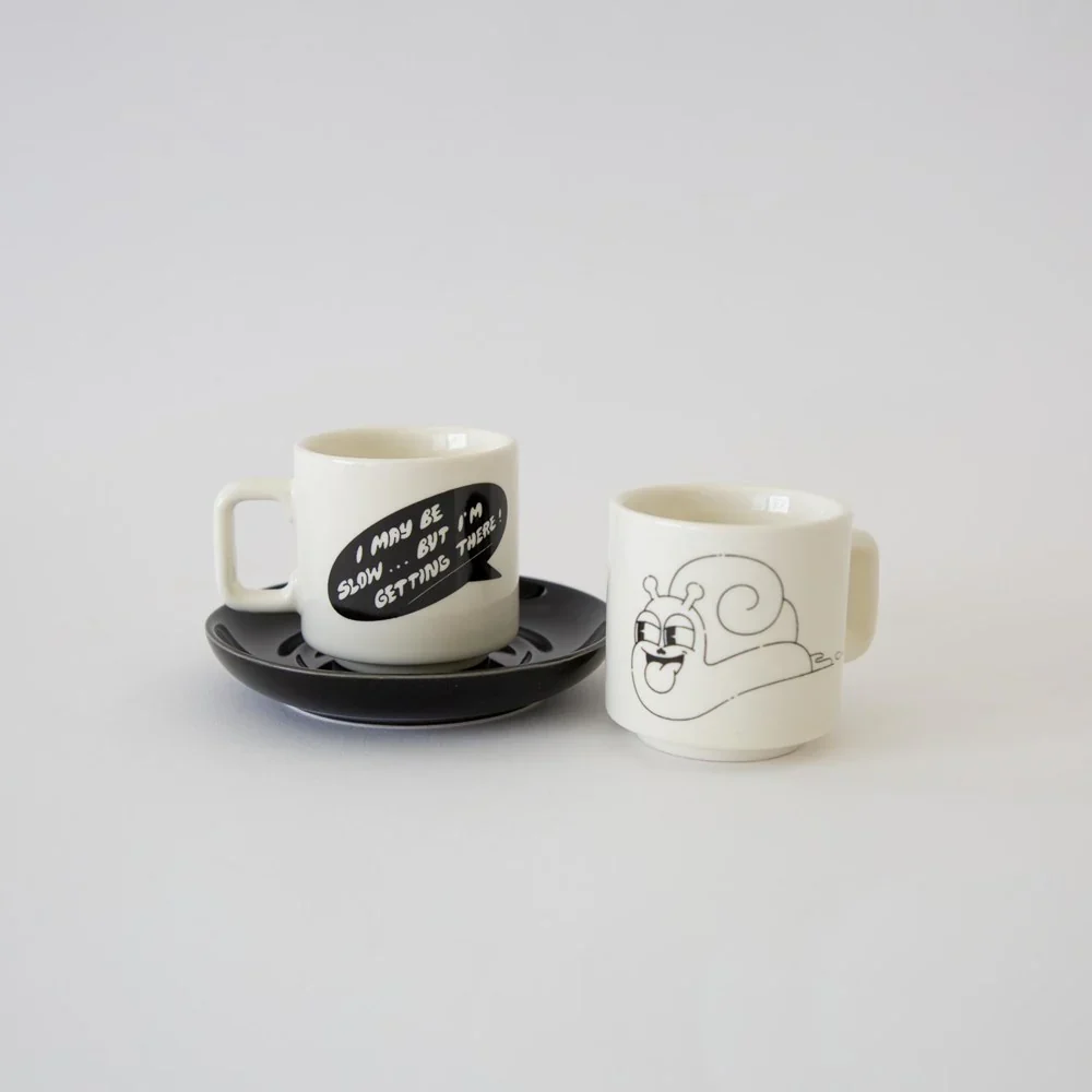 Hattie Stewart Snail Slow Espresso Set - Image 3