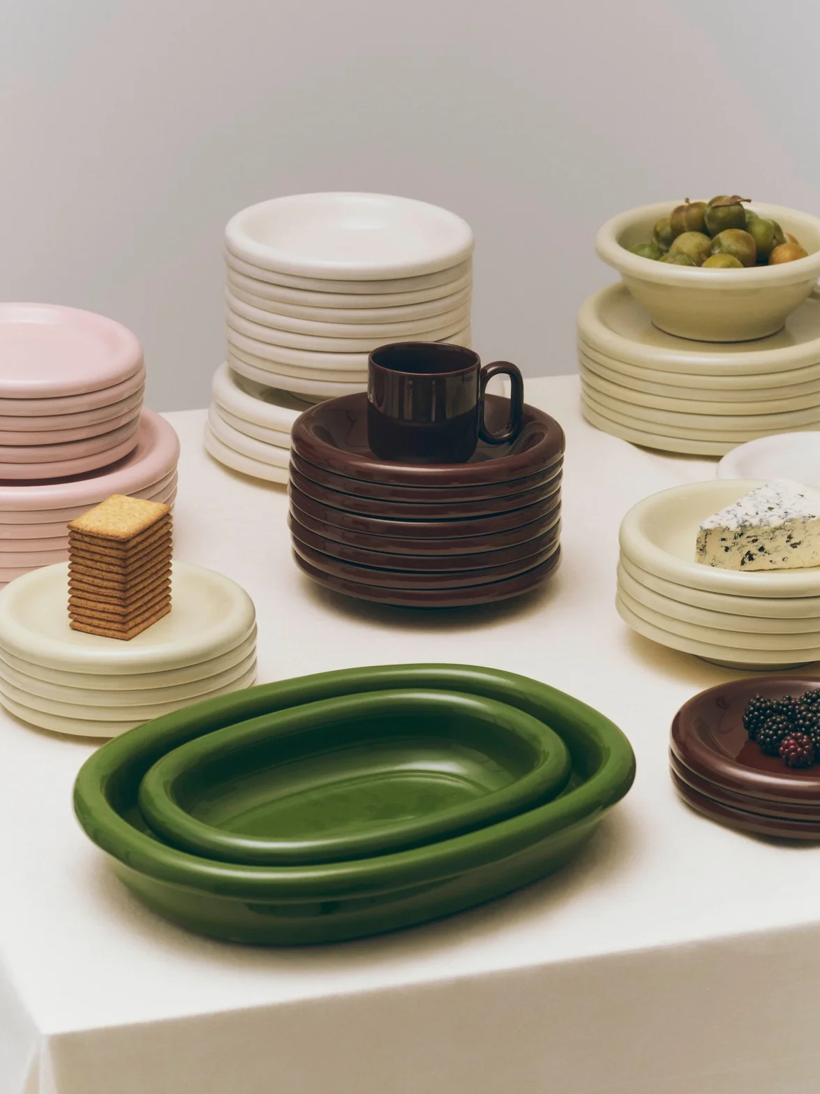 HAY Barro Small Oval Dish - various colours - Image 3
