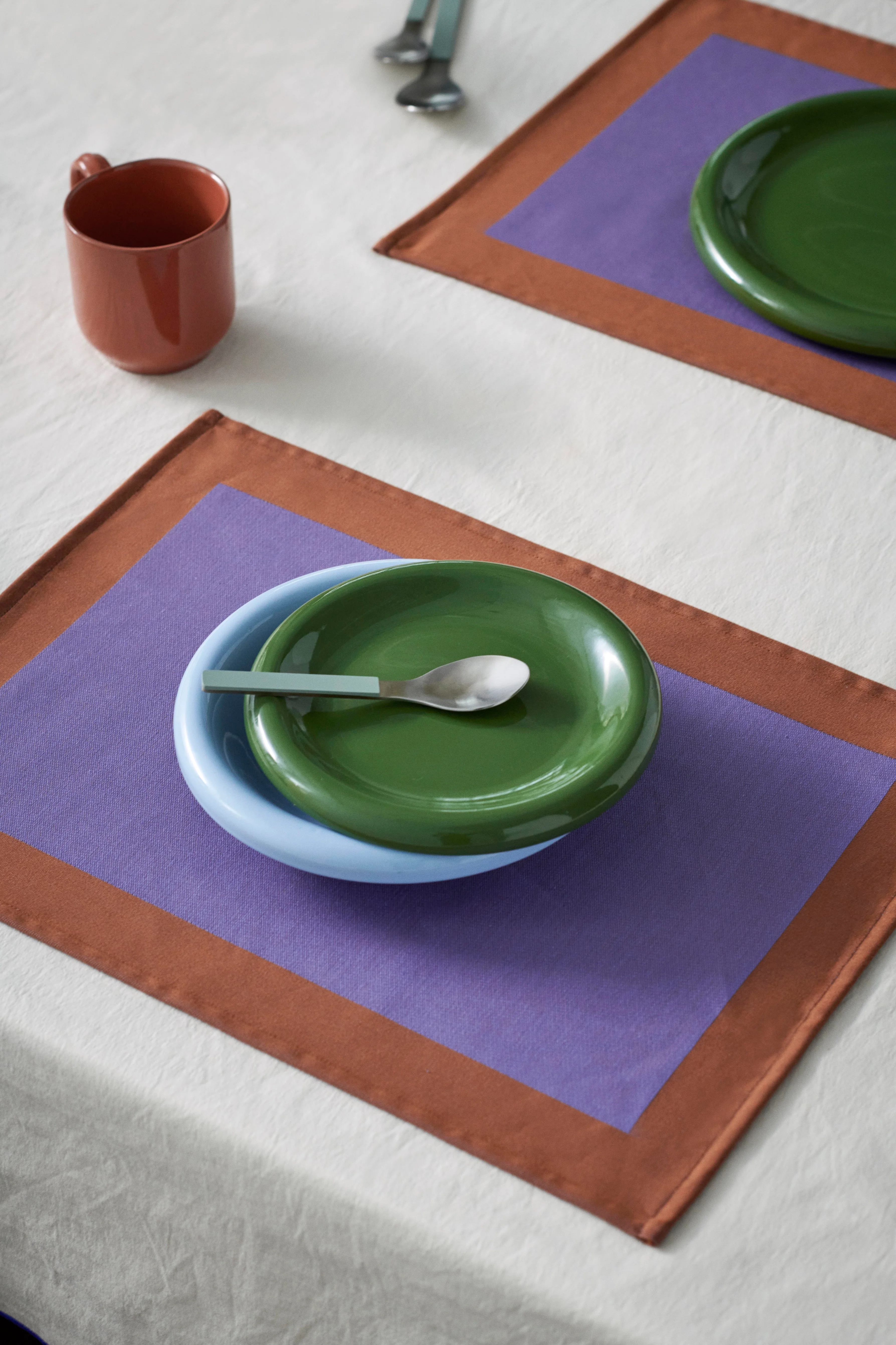 HAY Barro Set of 2 Large Plates - various colours - Image 8