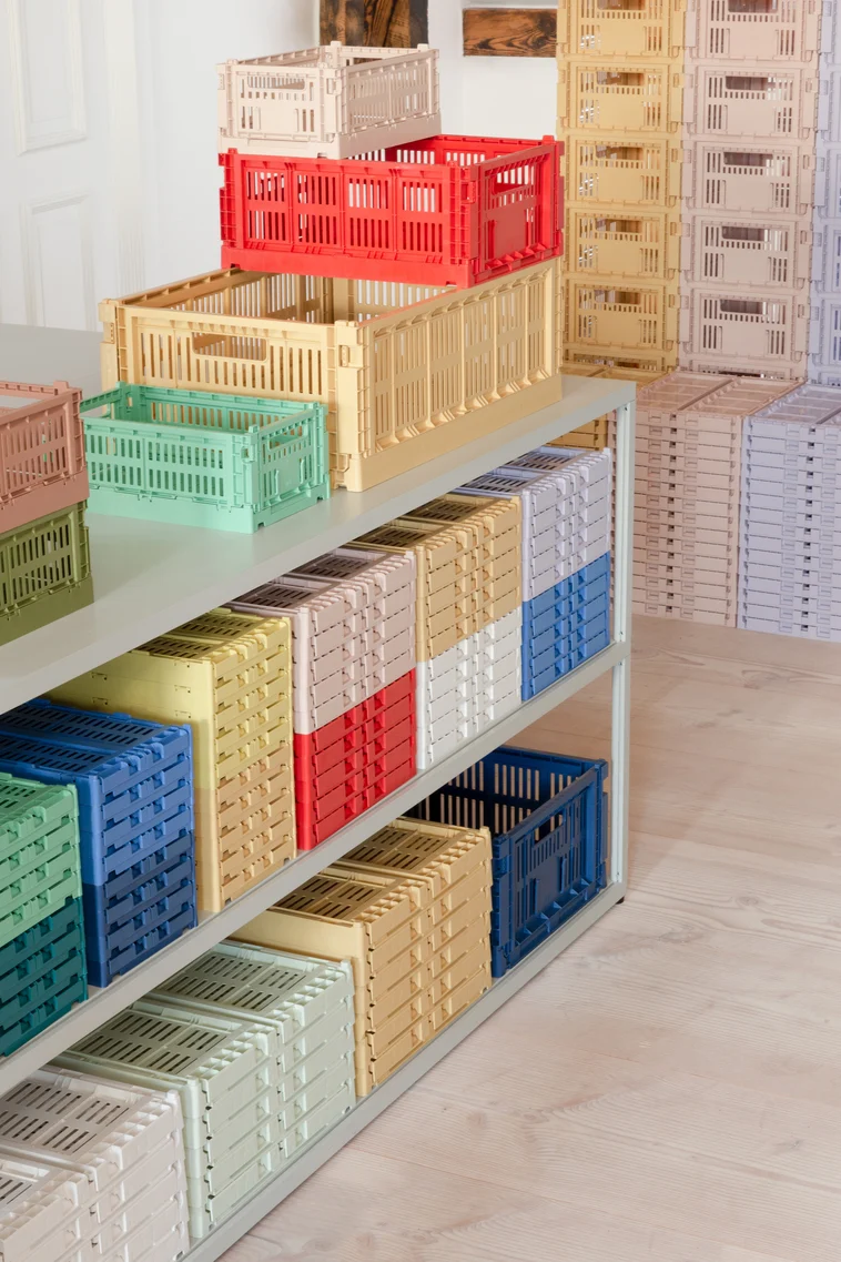 HAY Large Colour Crate - various colours - Image 4