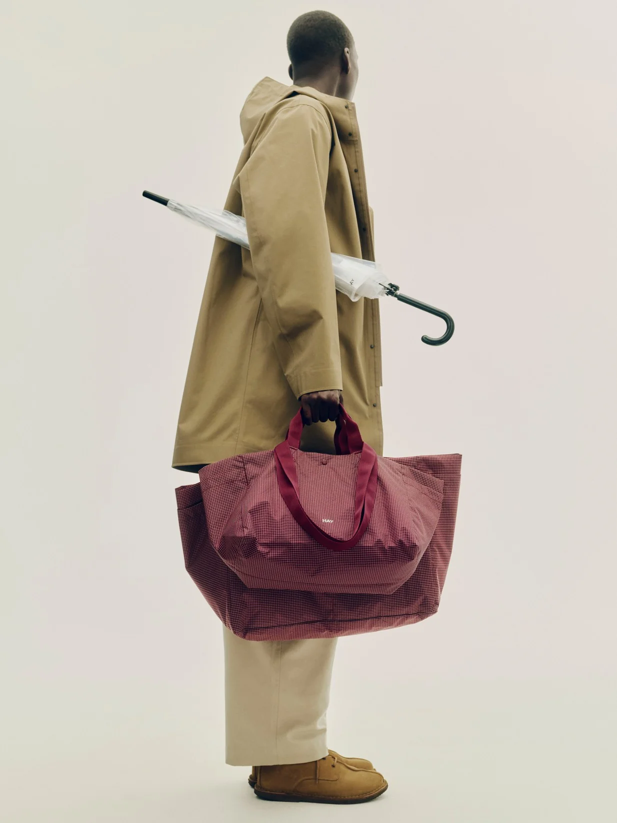 HAY Grid Weekend Bag - various colours & sizes - Image 9