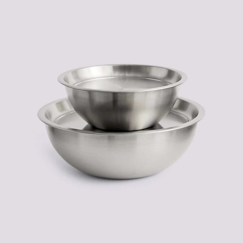 HAY Medium Outdoor Market Steel Bowl with Lid - Image 2