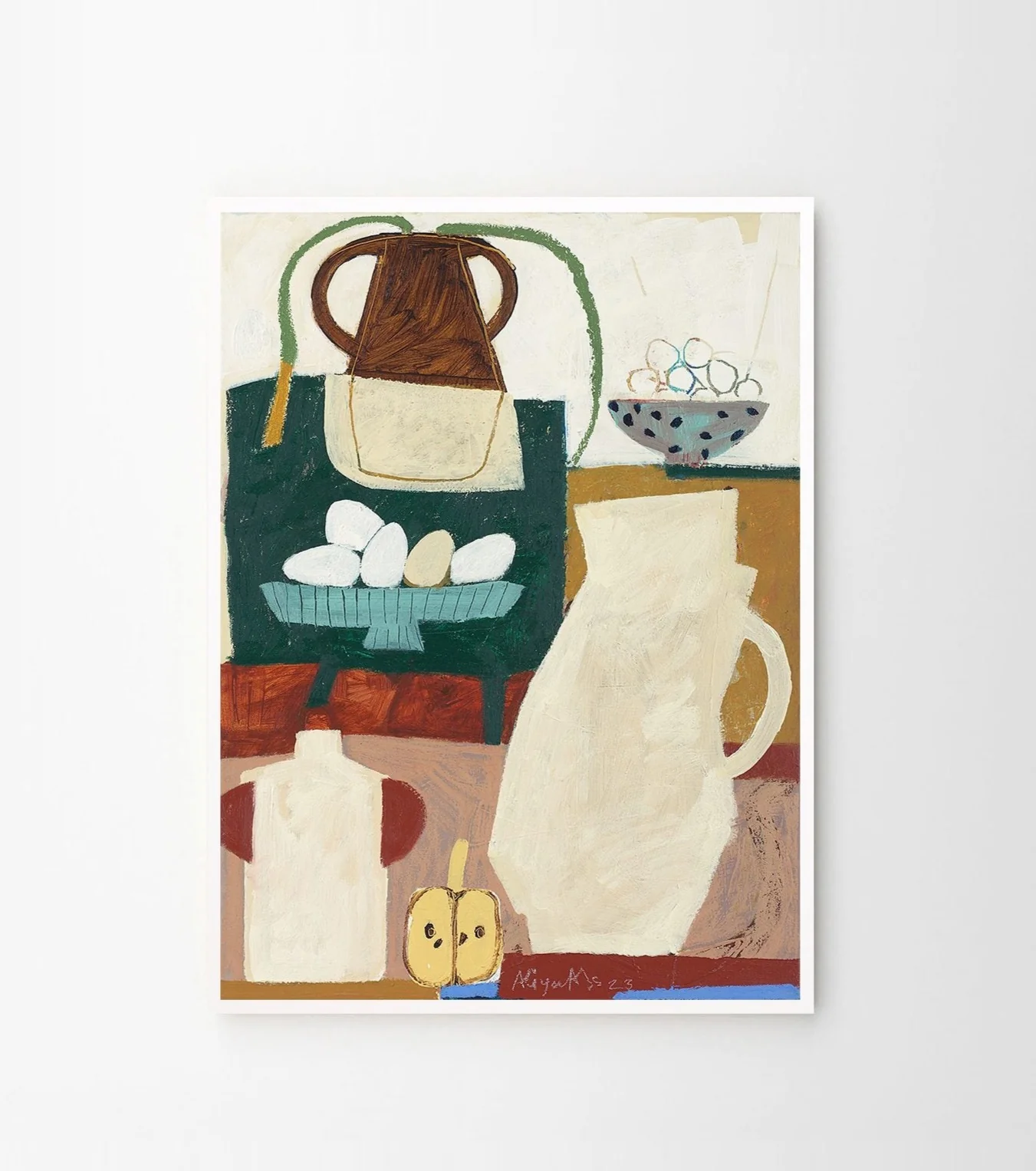 'In the Kitchen at My Grandma's' Art Print