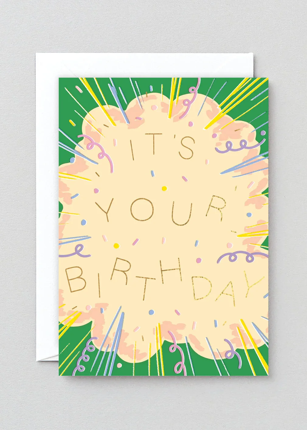 It's Your Birthday Explosion Greetings Card