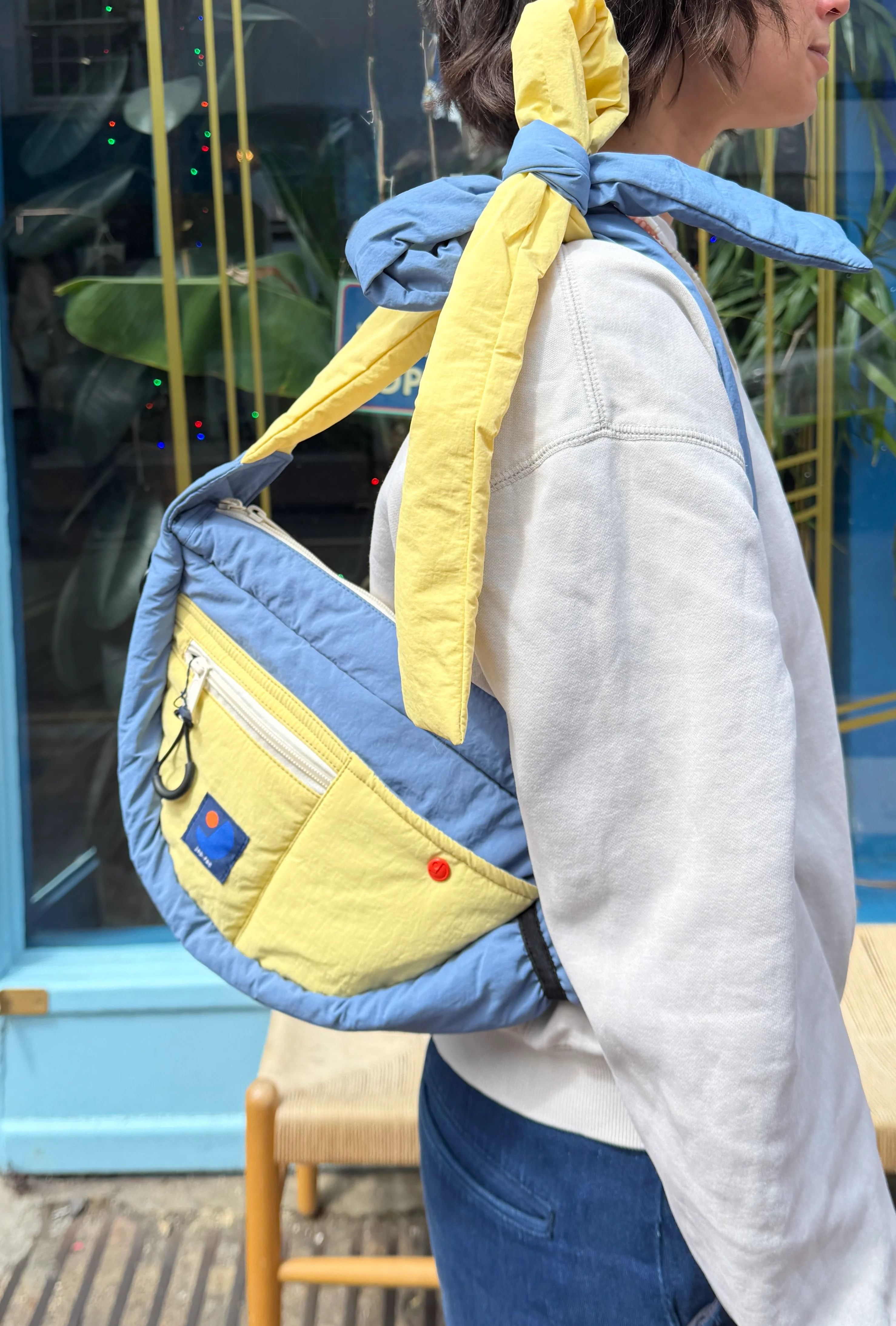 Jap Fac Half Moon Bow Bag - various colours - Image 3