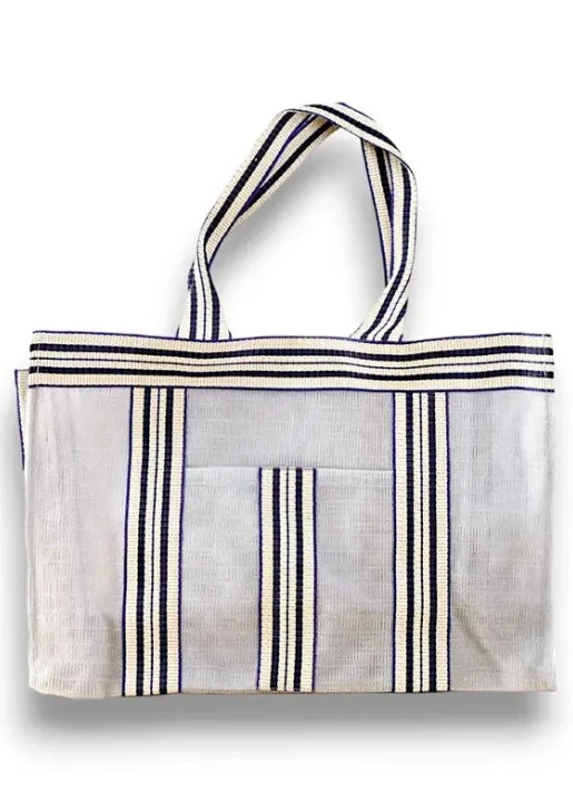 Large Recycled Nylon Beach Bag - Image 8