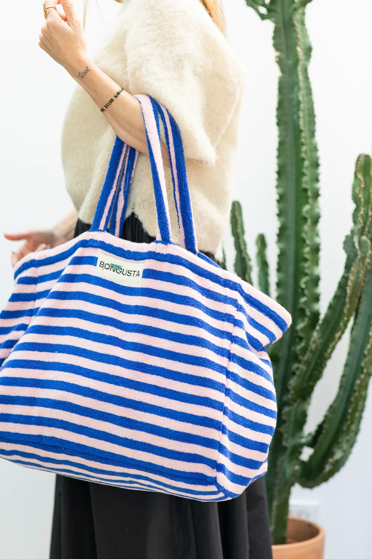 Large Towelling Tote Bag - various colours - Image 17
