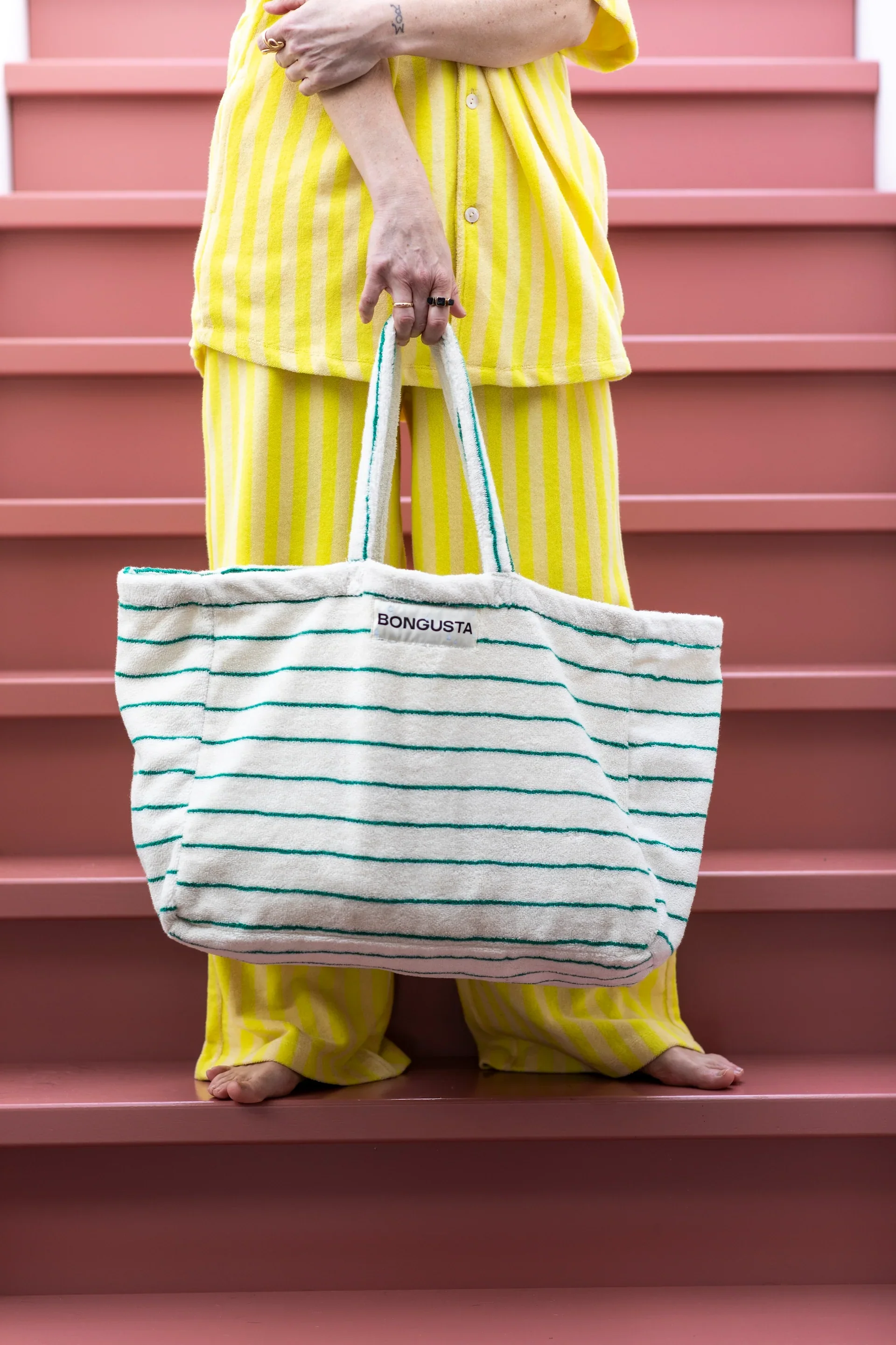 Large Towelling Tote Bag - various colours - Image 21