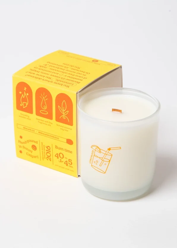 Lemonade - Coconut, Lime & Pine Coconut Soy 8 oz Candle
