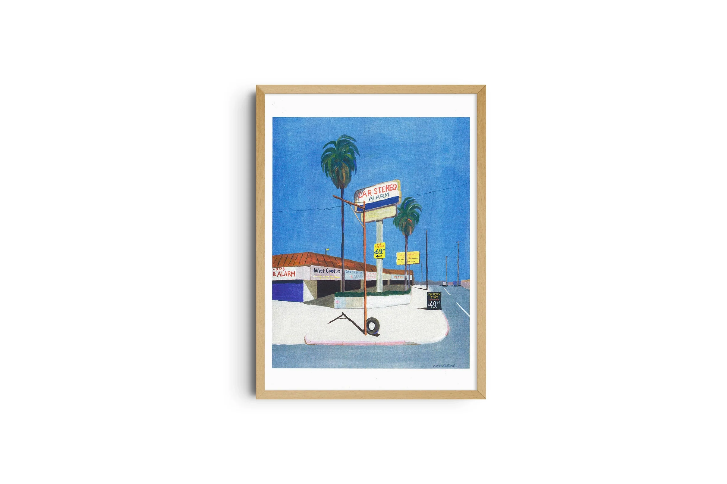 'Los Angeles' Risograph Print - Image 3