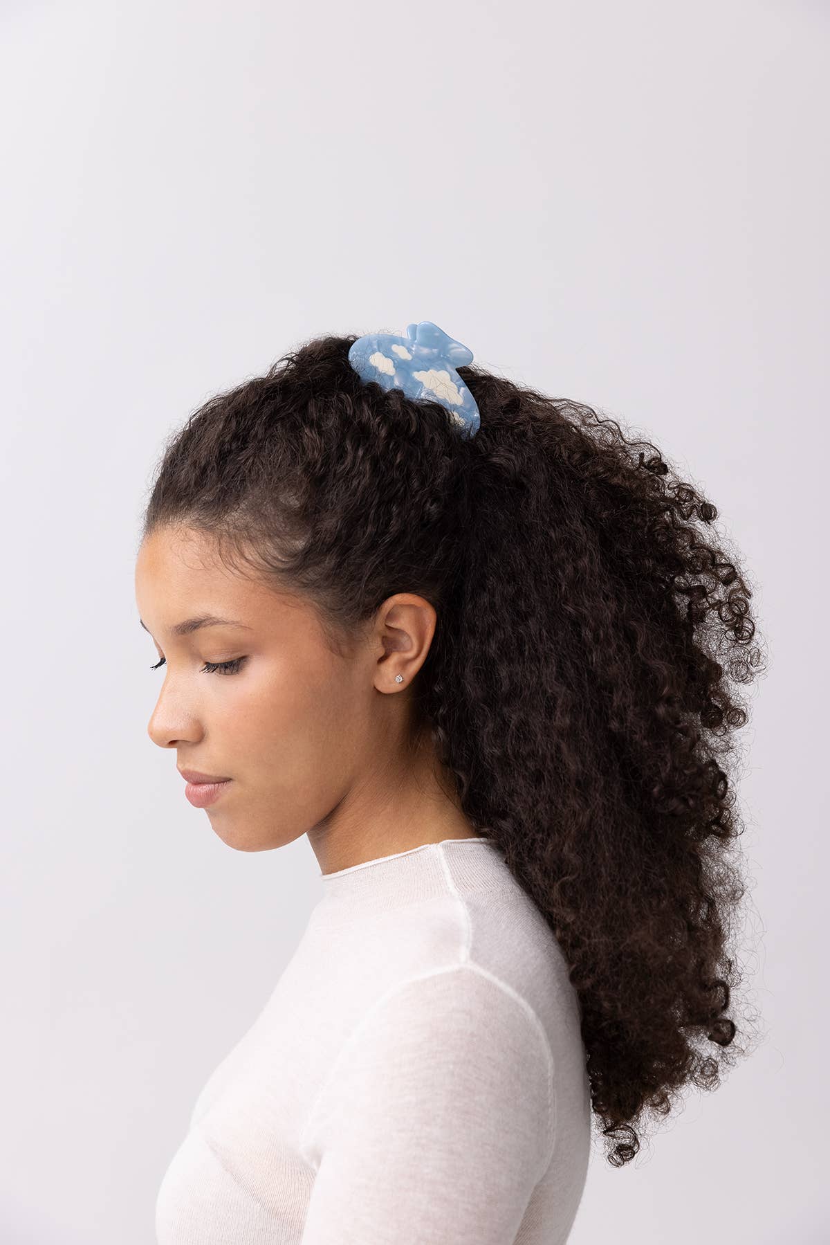 Lucy Blue Sky Hair Claw Clip - Image 2