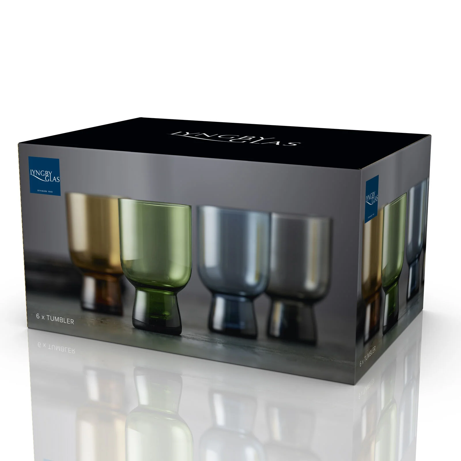 Lyngby Glass Tumblers - various colours - Image 9