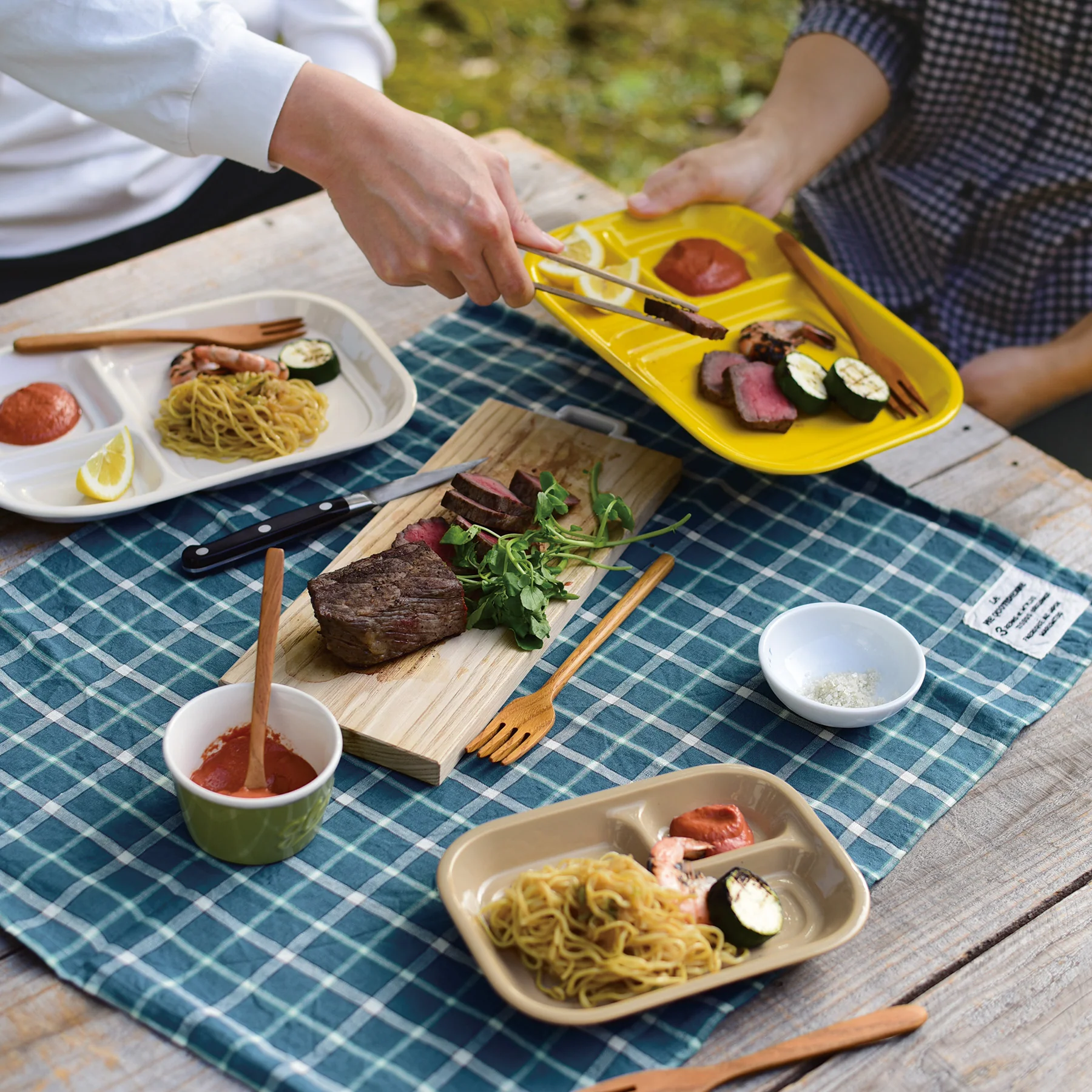 Marumitsu Food Tray Small - various colours - Image 7