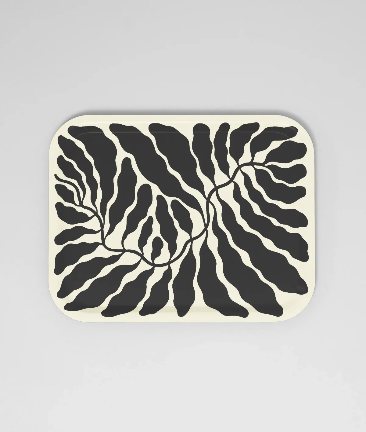 Medium Leaves Rectangular Serving Tray - various colours - Image 3