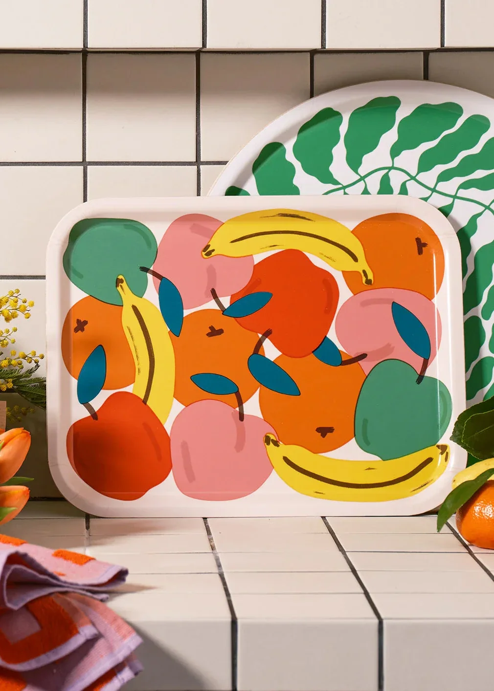 Mixed fruit - Large Plywood Tray - Image 2